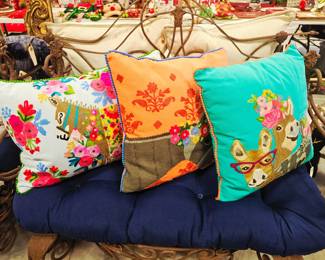 Throw pillows