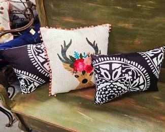 Throw pillows