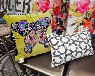 Throw pillows