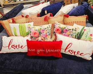 Throw pillows