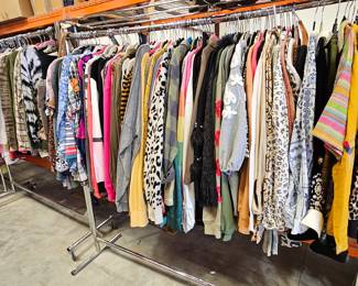 Various womens, mens, and boys clothing . lots are NWT. 