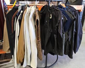 Various womens, mens, and boys clothing . lots are NWT. 