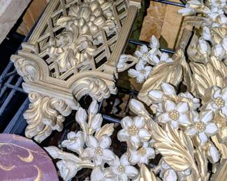 Several sets of MCM Syroco wall decor