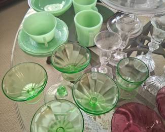 Uranium glass
