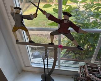 Sword fighting colonials from CW