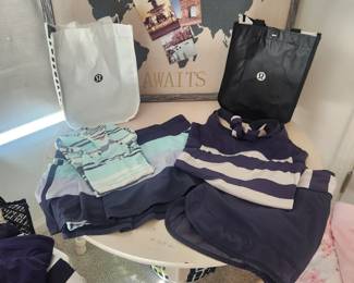 Large Collection of Lululemon and Athleta Ladies Clothing