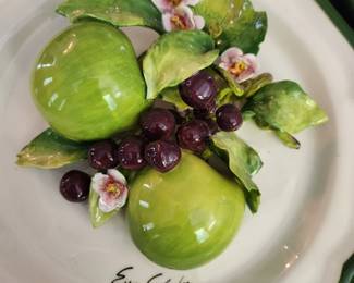 Eva Gordon Ceramic Plate, signed