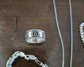 Gucci Sterling Ring