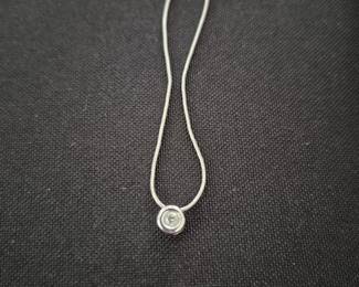 14K Gold and Diamond Necklace