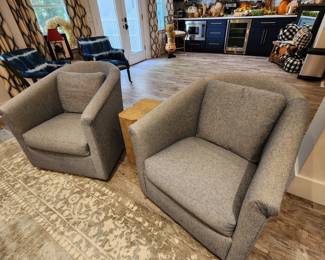 Pair of Swivel Chairs