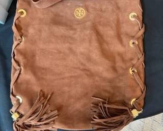 Tori Burch Suede Bag