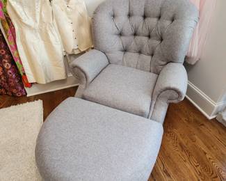 Chair and Ottoman (matches sofa)