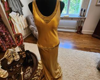 Elegant Custom Evening Gown