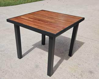 Custom Butcher Block Table Solid Oak