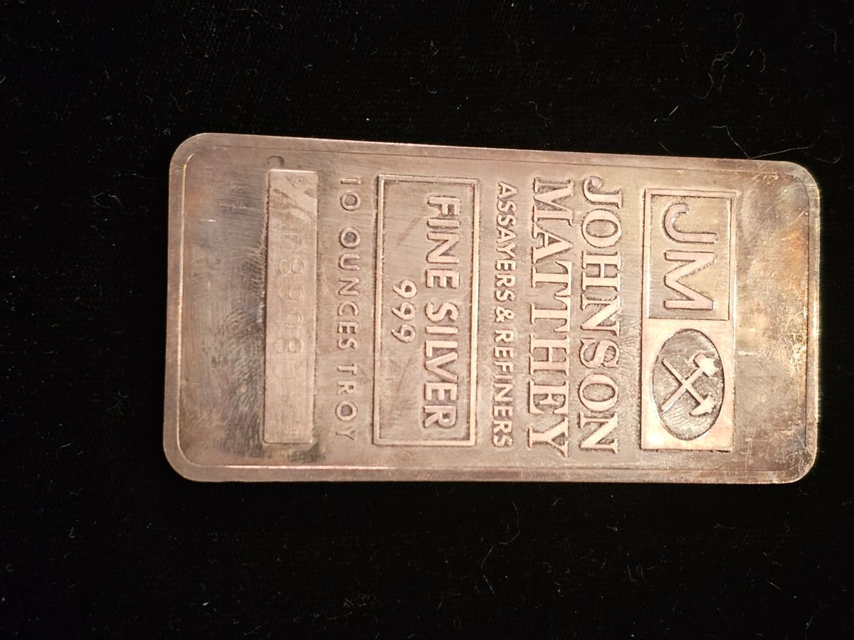 10 oz Silver bar