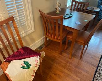 Stickley table for four