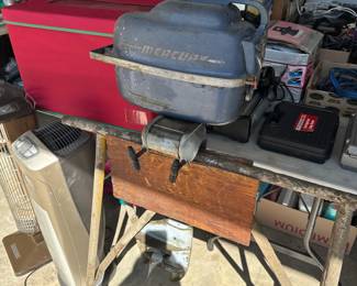 1960'S EVINRUDE LIGHTWIN OUTBOARD MOTOR VINTAGE CABIN COTTAGE COLLECTIBLE!!