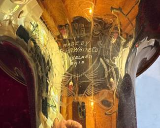 H N White King Baritone Horn