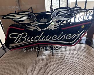 Budweiser Sturgis '07 Neon Sign
