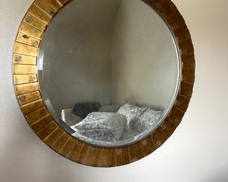 Large decorative wall mirror