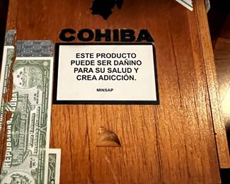Cohiba Cigar Box