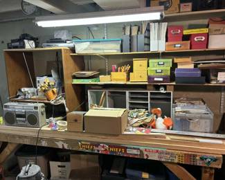 basement work bench