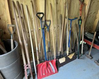 tools and shovels