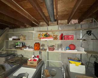 basement shelves