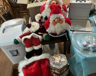 Stuffed Santas