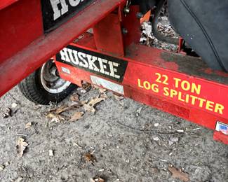 Log Splitter. 