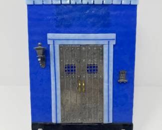 7 JPollockFusedGlassWallArtPuertoRicoDoorSigned