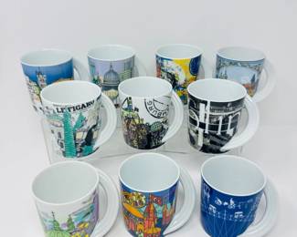 52 LikeNewRosenthalStudioLinePorcelainCityCupsEuropeBeyond