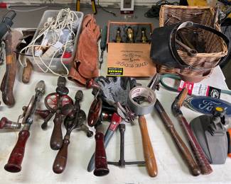 ANTIQUE WOOD WORKING TOOLS