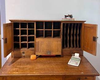 INSIDE OF DESK