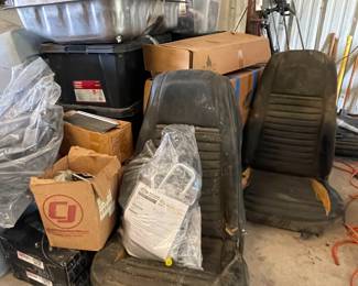 ORIGINAL SEATS, PARTS AND WIRING FOR MUSTANG