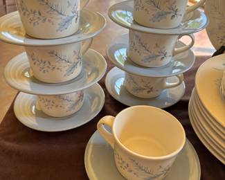 PFALTZGRAFF WINTER FROST CUPS/SAUCERS