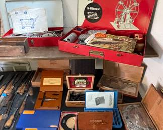 VINTAGE ERECTOR SETS, MICROMETERS
