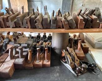 ANTIQUE WOOD PLANES
