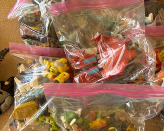 BAGS OF ACTION FIGURES