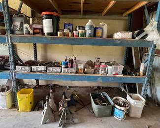 JACKS, OIL AND GREASE, CHAINS, FARM SUPPLIES