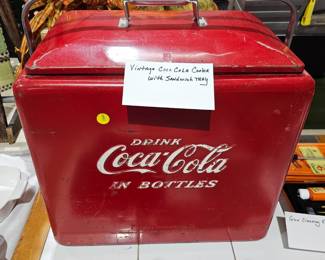 VINTAGE COCA COLA COOLER