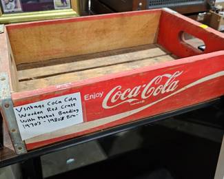 COCA COLA WOODEN CRATE