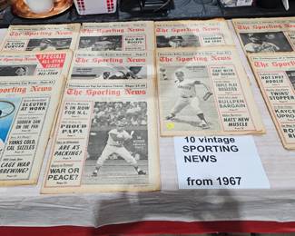 VINTAGE SPORTING NEWS