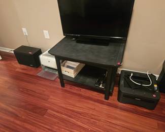 We found in the closet a bunch of printers and unopened boxes of goodies