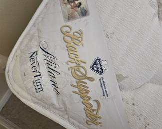 Close up of mattress