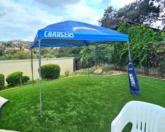 Chargers canopy.