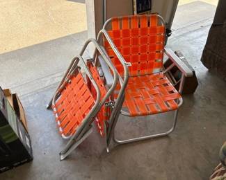 3 FOLDUP CHAIRS