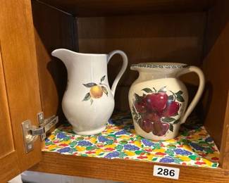2 VINTAGE PITCHERS