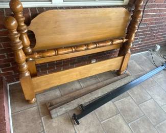 FULL BED WITH RAILS