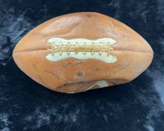 Team Autographed 1951 Stanford Football